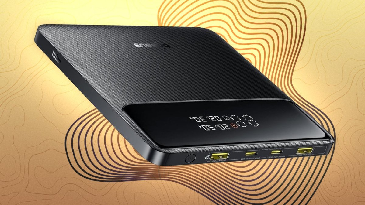 Itu Sangat Ramping Baseus Bilah 20.000mAh 100W Kekuatan Bank Tetes ke $39.99 untuk Presiden Hari