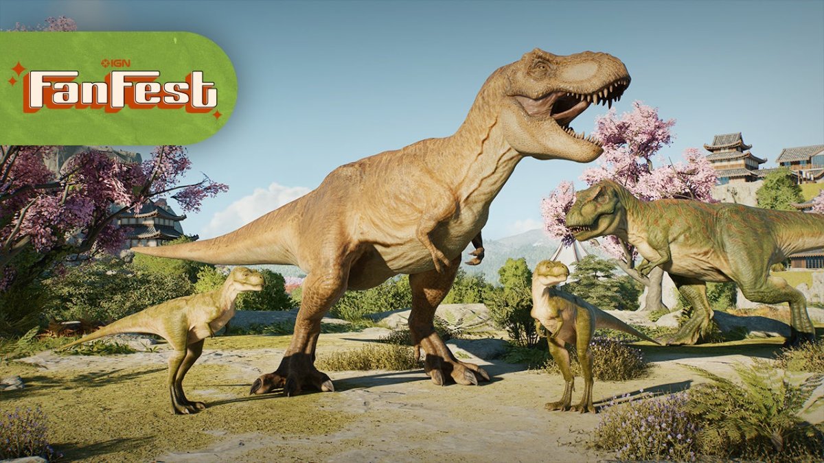 Jura Dunia Evolusi 3: Baru Dinosaurus Terungkap | IGN Jatuh Penggemar Festival 2025